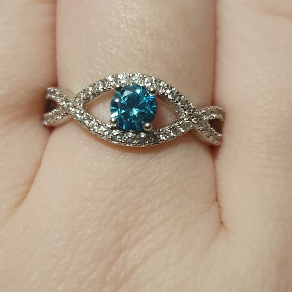 Brand New Sterling Silver Turquoise Ring